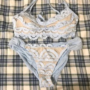 PilyQ Nude Paneling Bikini